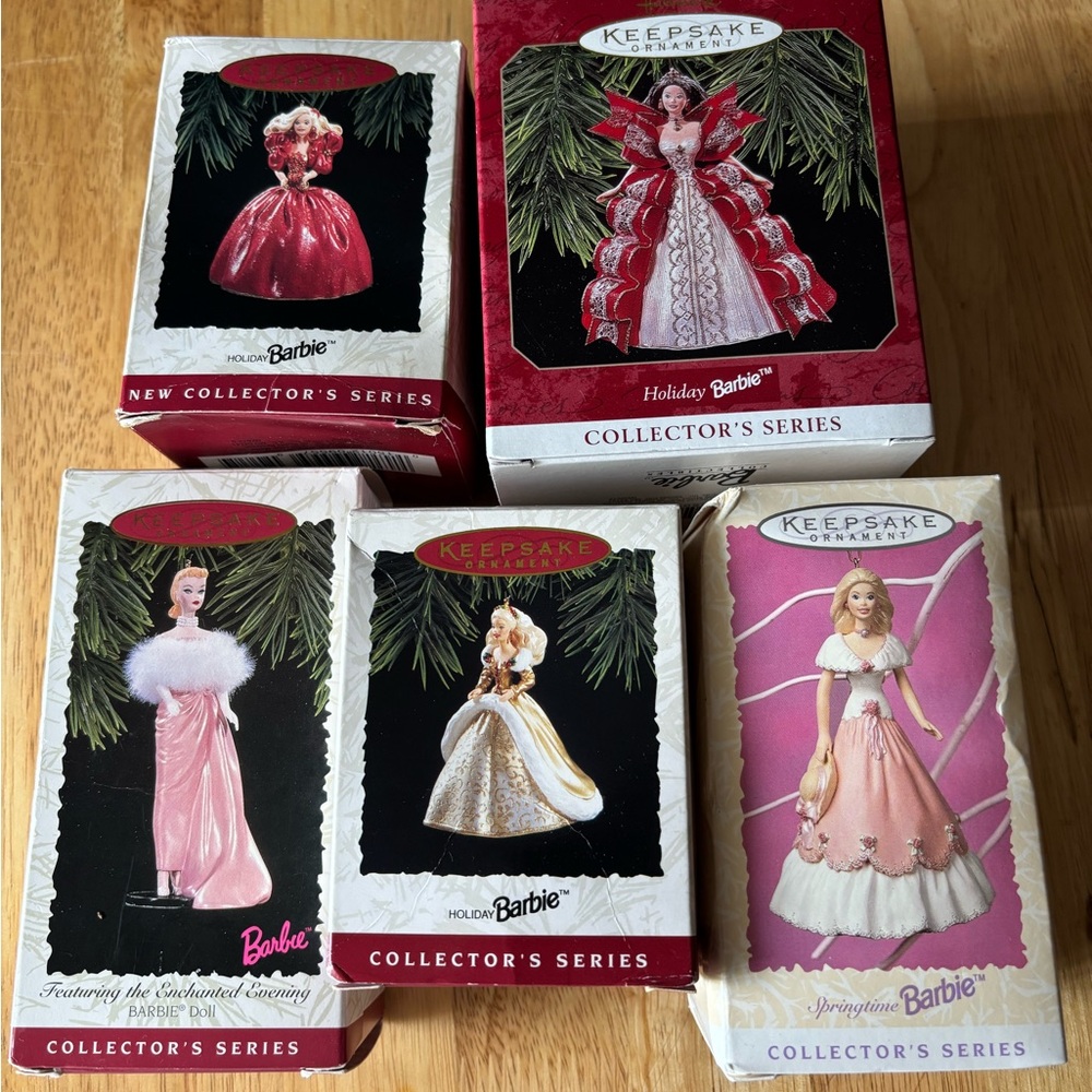 Barbie Collector's Series Ornaments Set